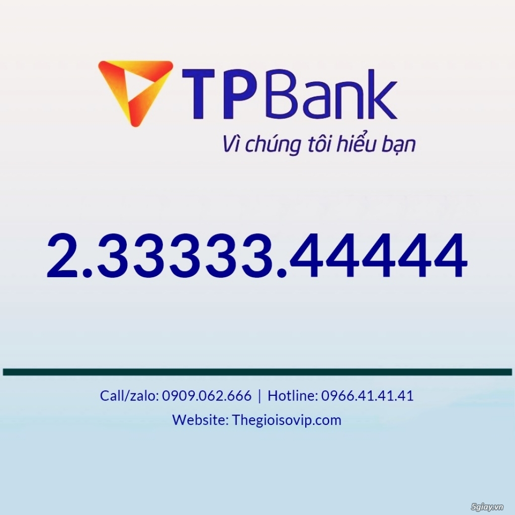 Bán số tài khoản đẹp vip ngân hàng Tpbank bát quý sảnh rồng - 37