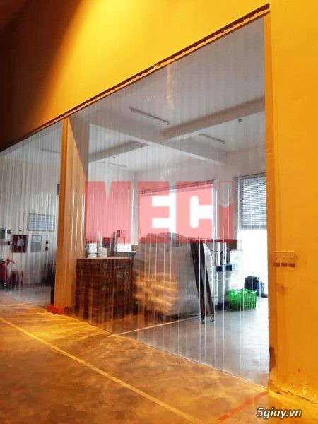 Rèm Nhựa PVC ngăn bụi nhà xưởng,Cửa hàng - 2