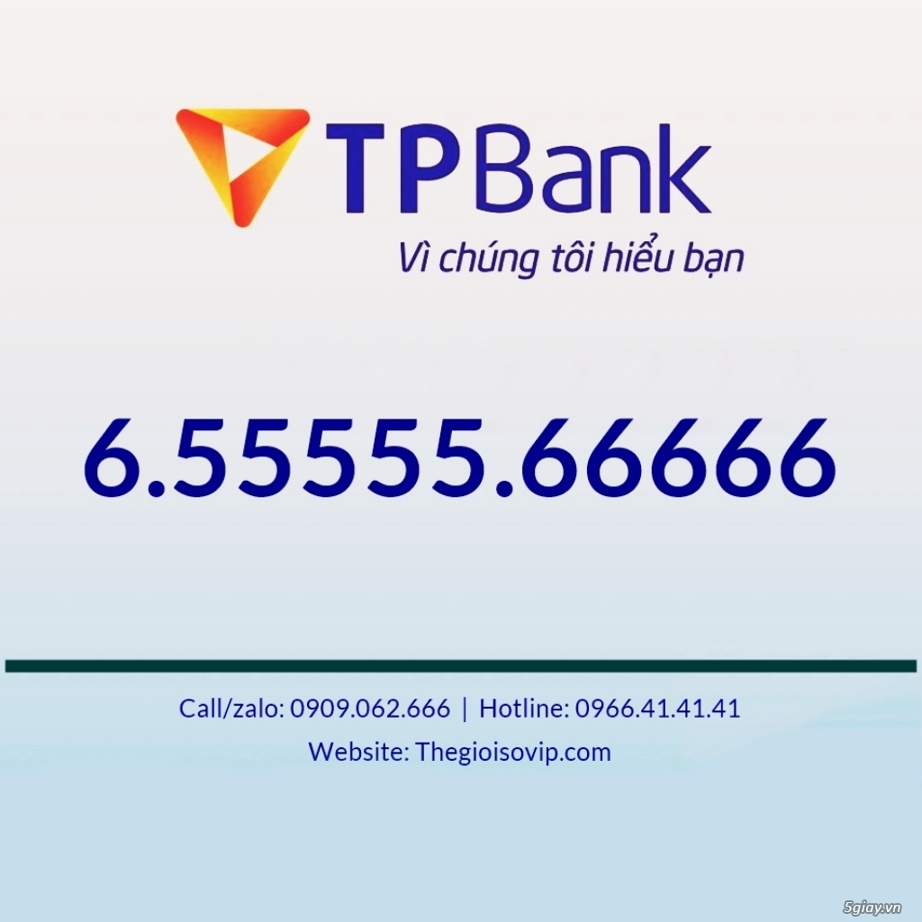 Bán số tài khoản đẹp vip ngân hàng Tpbank bát quý sảnh rồng - 33