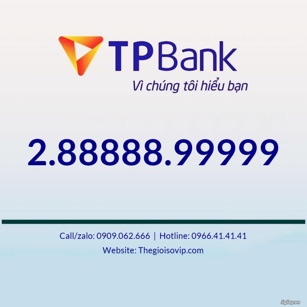 Bán số tài khoản đẹp vip ngân hàng Tpbank bát quý sảnh rồng - 28