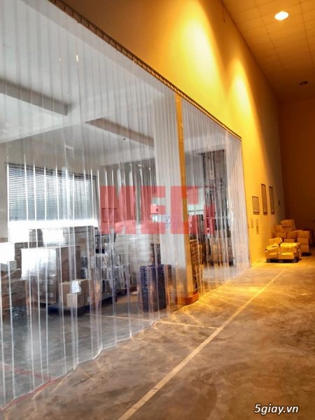 Rèm Nhựa PVC ngăn bụi nhà xưởng,Cửa hàng - 1