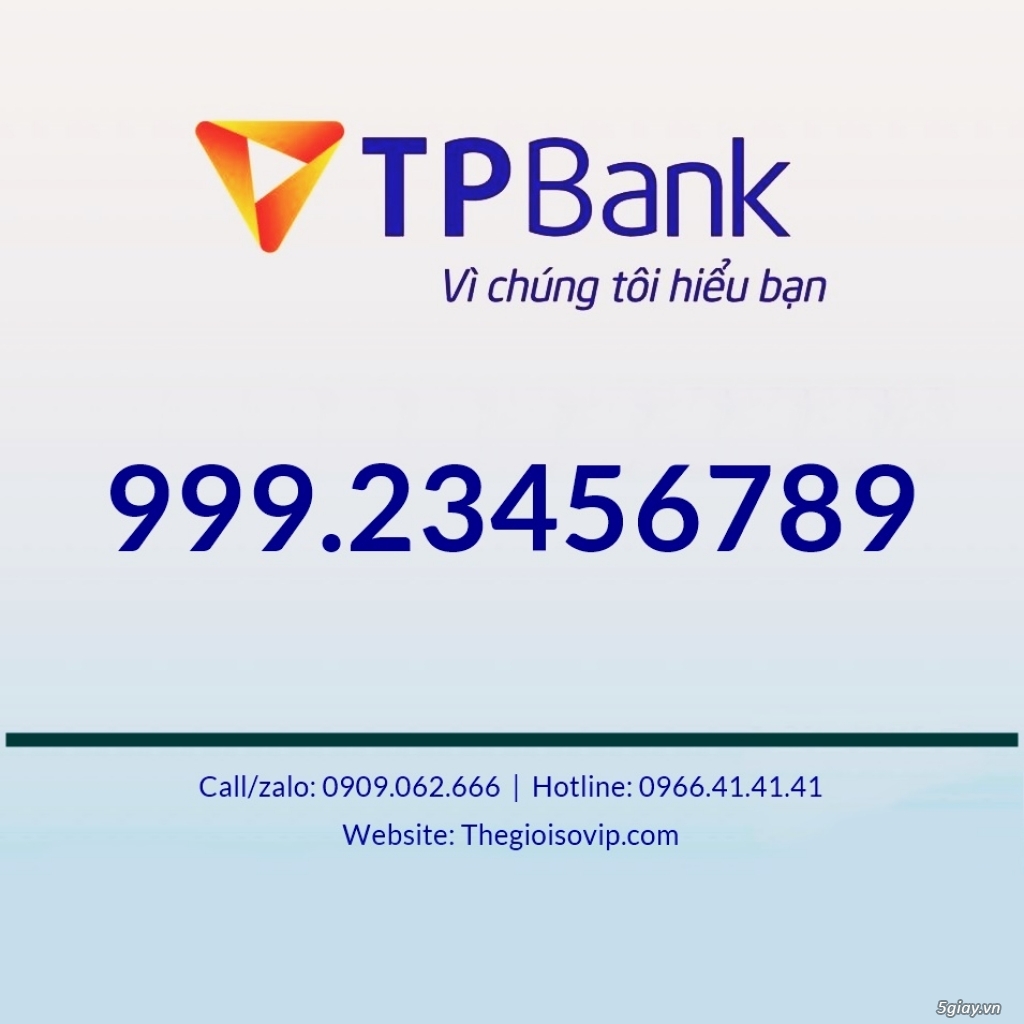 Bán số tài khoản đẹp vip ngân hàng Tpbank bát quý sảnh rồng - 12