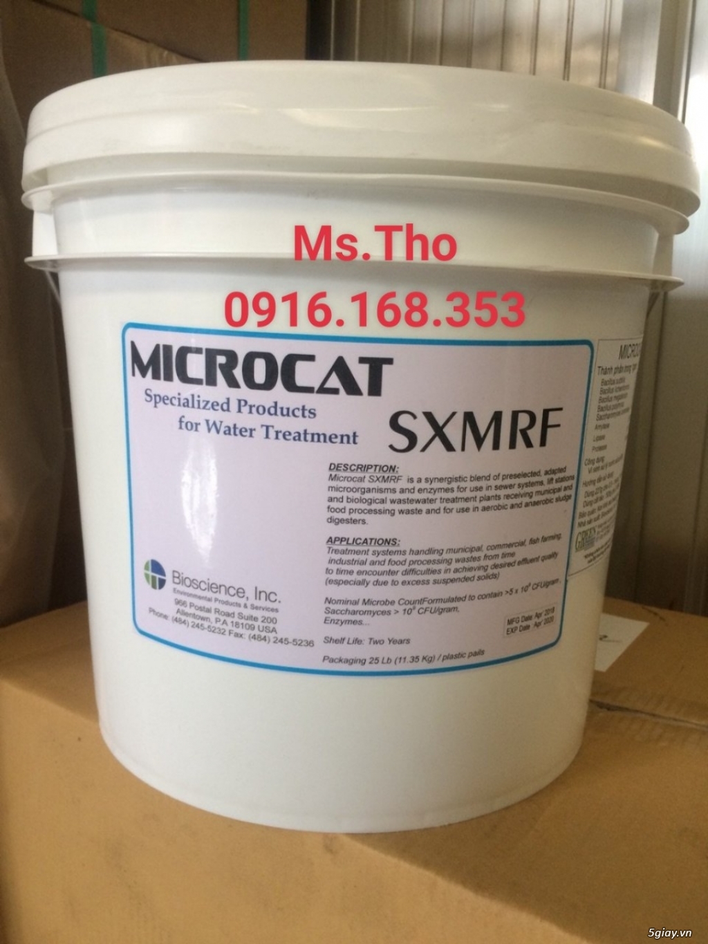 MICROCAT SXMRF Vi sinh xử lý đáy ao, xử lý nước ván dầu, mỡ hiệu quả