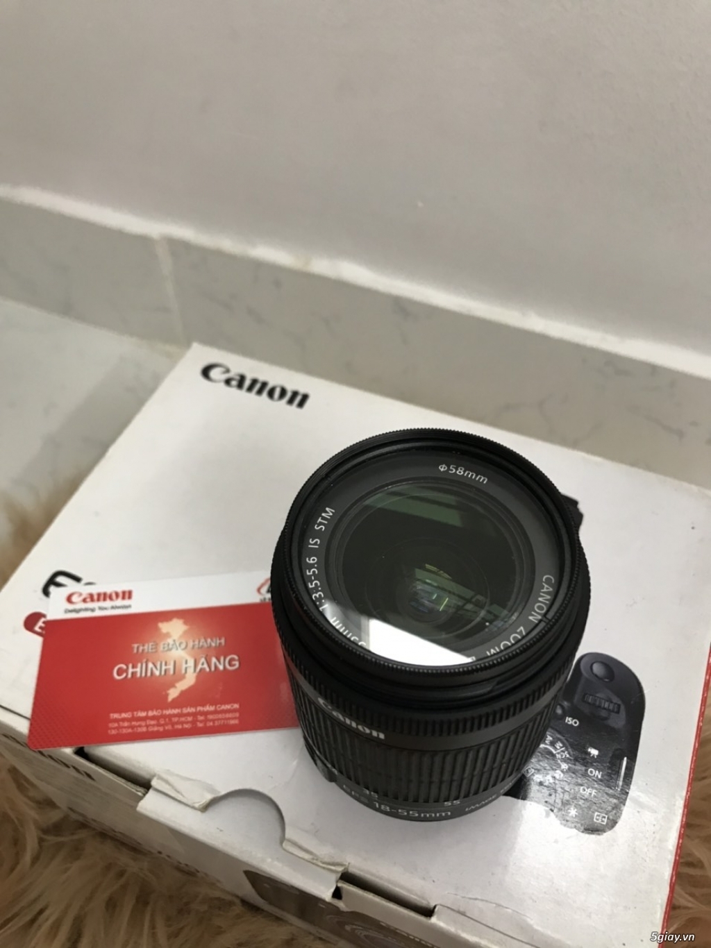 Cần bán Canon 700D + Lens kit 18-55 STM + Lens Tamron 24-135, full box - 4