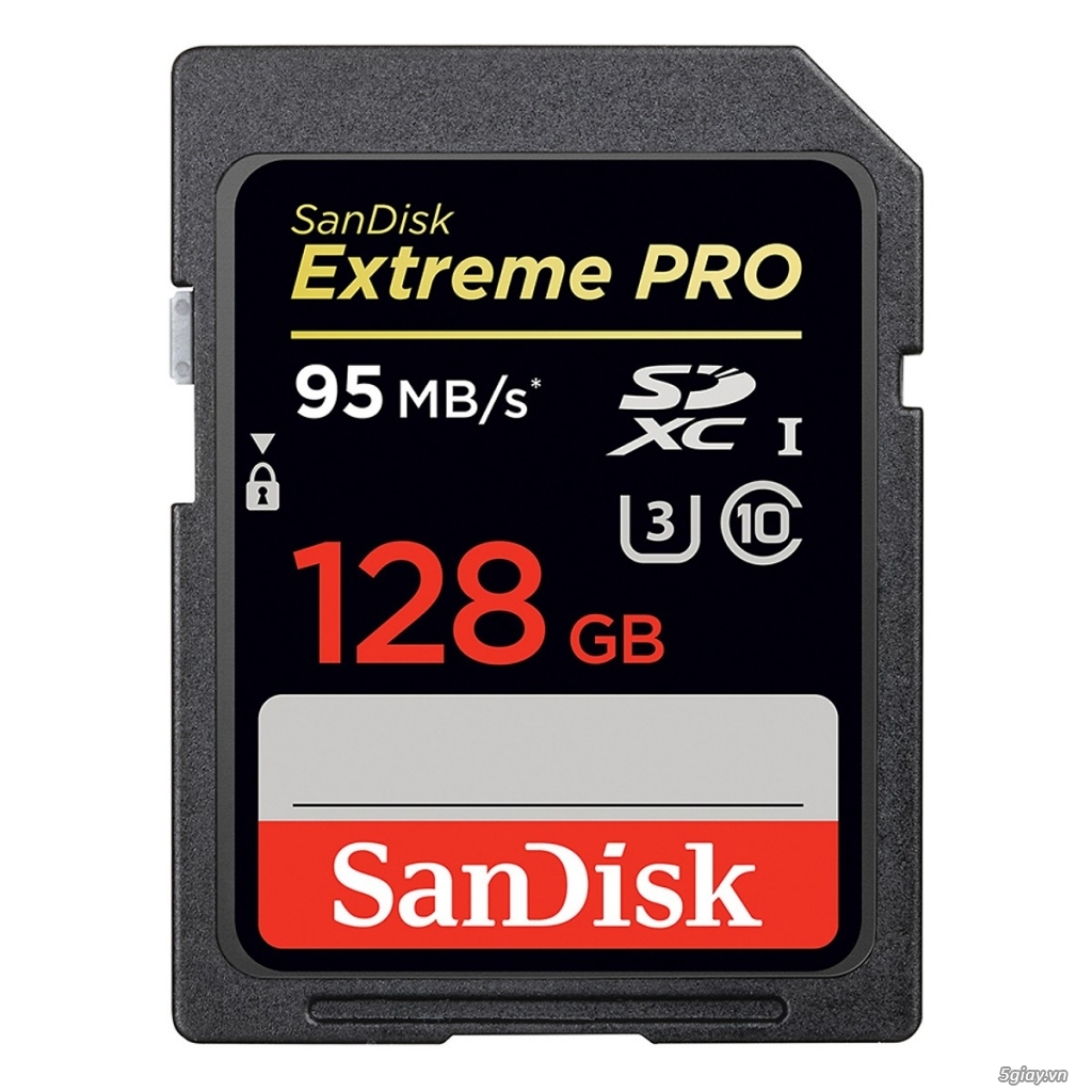 Thẻ Nhớ SDXC Sandisk Extreme Pro 128GB 95MB/s
