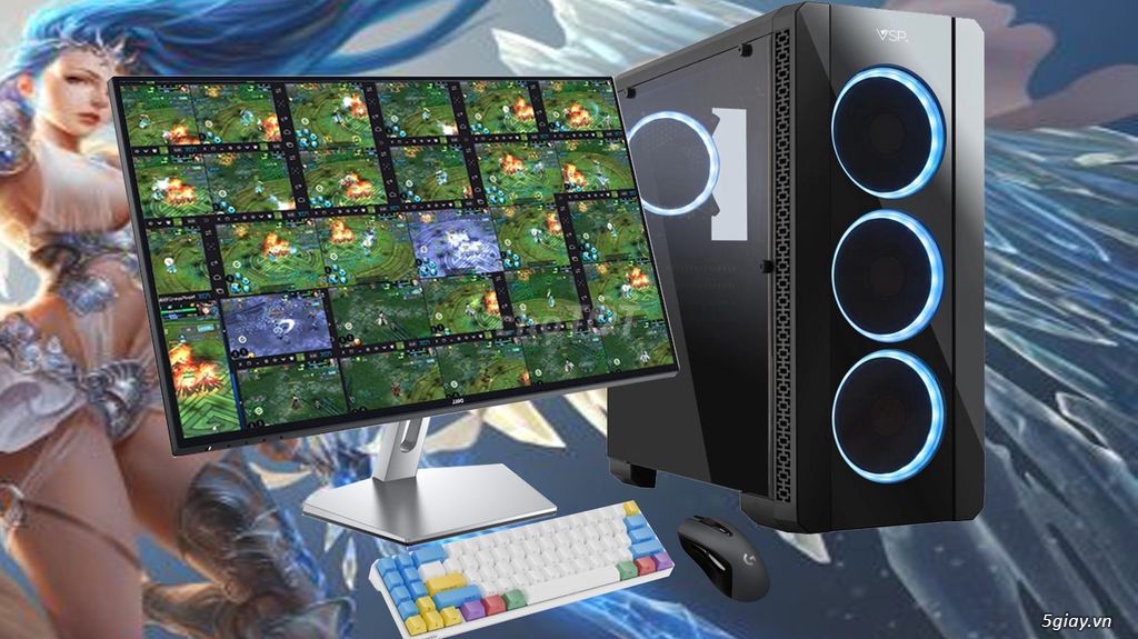 CẤU HÌNH PC GAME, GIẢ LẬP NOX, RENDER, VIDEO, HOSTING BH 3 NĂM 1 ĐỔI 1