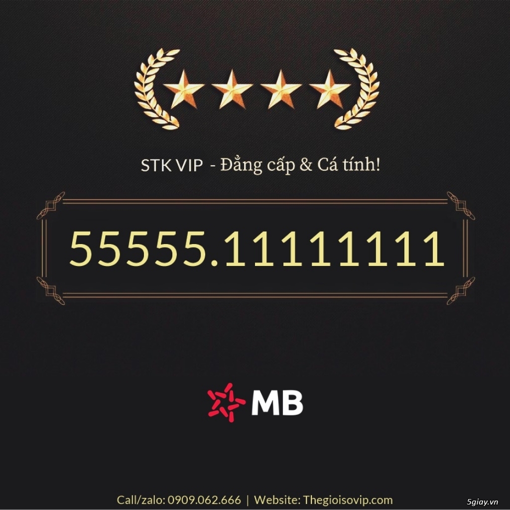 Tài khoản ngân hàng số đẹp vip mbbank ngân hàng quân đội - 43