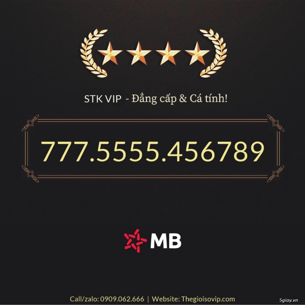 Tài khoản ngân hàng số đẹp vip mbbank ngân hàng quân đội - 38