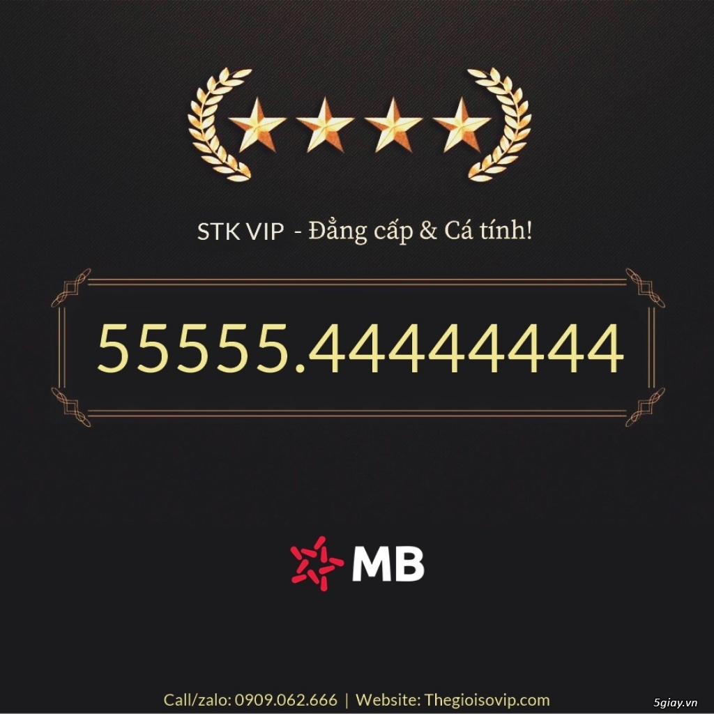 Tài khoản ngân hàng số đẹp vip mbbank ngân hàng quân đội - 46