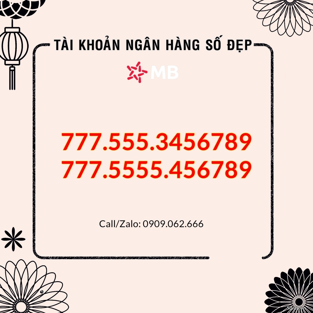 Tài khoản ngân hàng số đẹp vip mbbank ngân hàng quân đội - 27