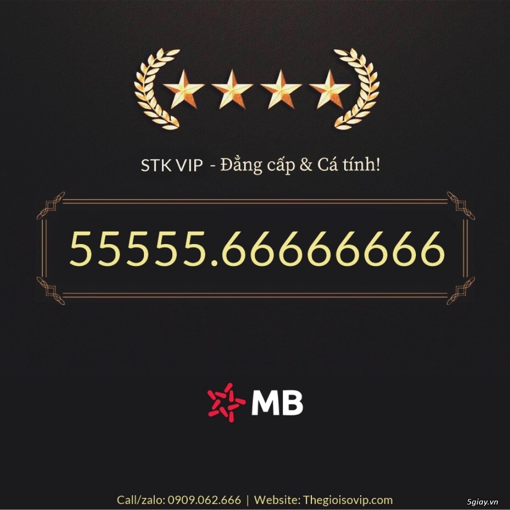 Tài khoản ngân hàng số đẹp vip mbbank ngân hàng quân đội - 47