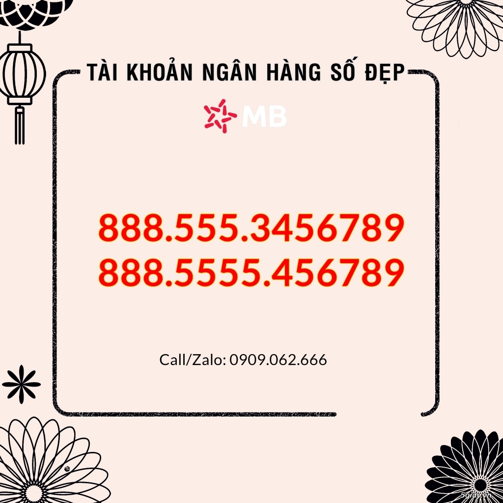Tài khoản ngân hàng số đẹp vip mbbank ngân hàng quân đội - 26