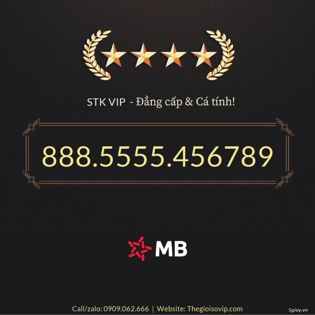 Tài khoản ngân hàng số đẹp vip mbbank ngân hàng quân đội - 39
