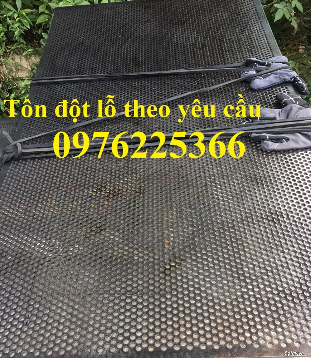 Tôn đột lỗ, tấm thép đột lỗ theo yêu cầu tại Hà Nội - 6