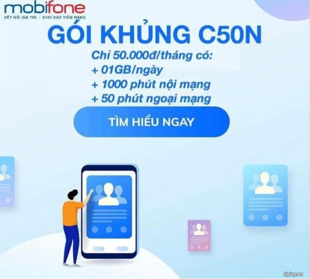 Sim Mạng Mobifone ưu đãi khủng