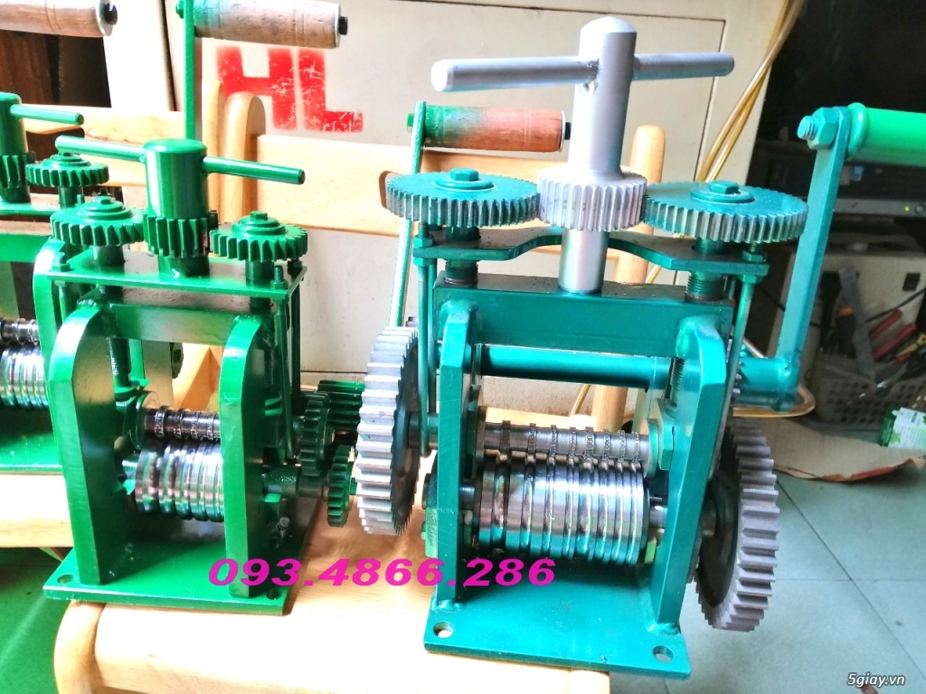 HCM- Nhận gia công các loại máy Cán Vàng - cán chữ trên Nhẫn VÀNG 24K - 10