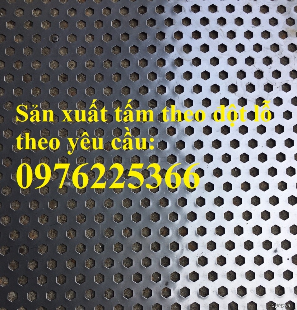 Tôn đột lỗ, tấm thép đột lỗ theo yêu cầu tại Hà Nội - 2