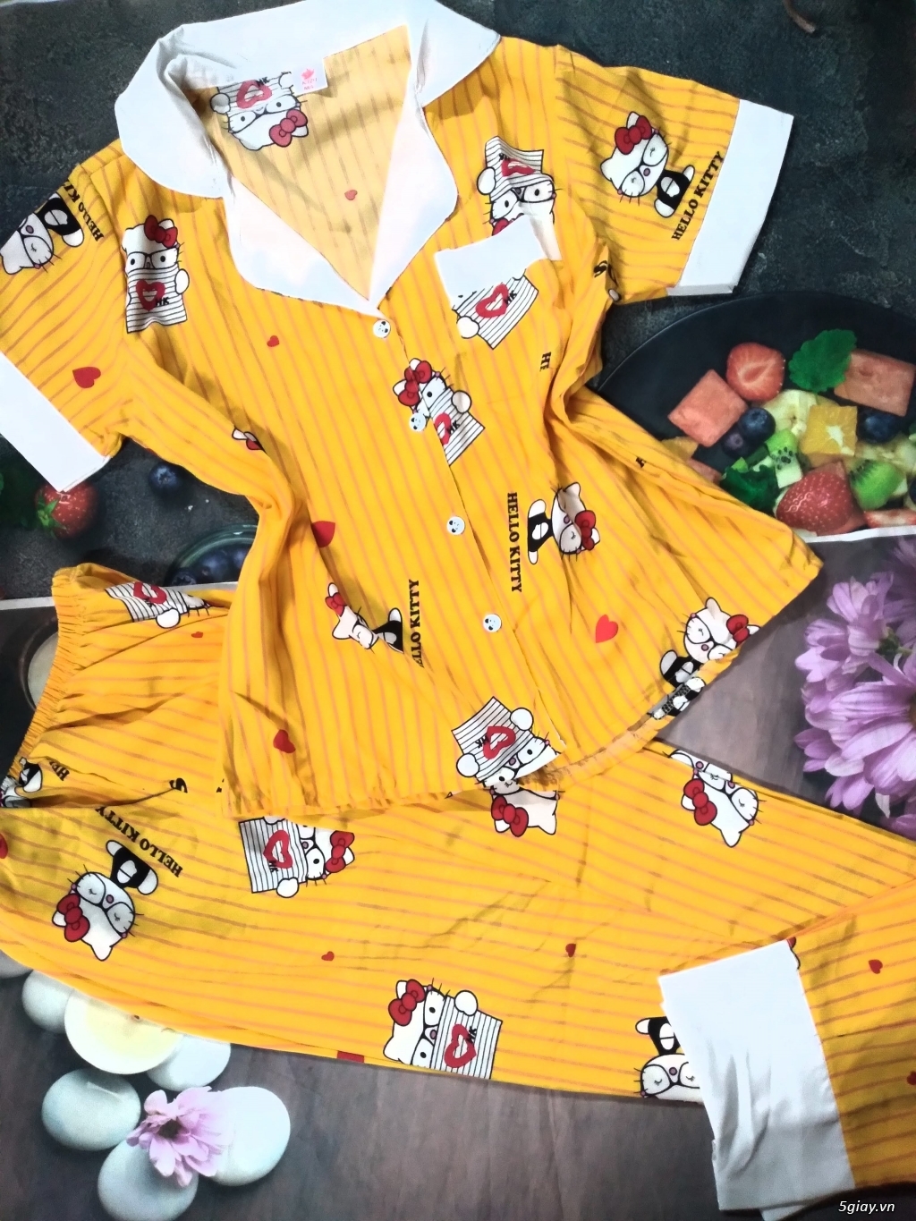 Pyjama phối cổ - 2
