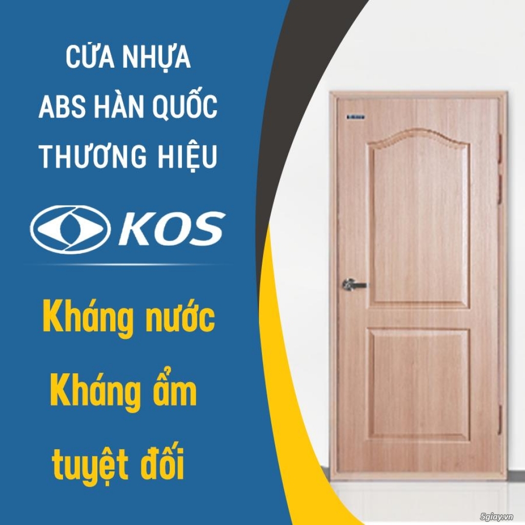 Cửa Nhựa ABS Hàn Quốc - Thương hiệu KOS chính hãng tại Quận 7