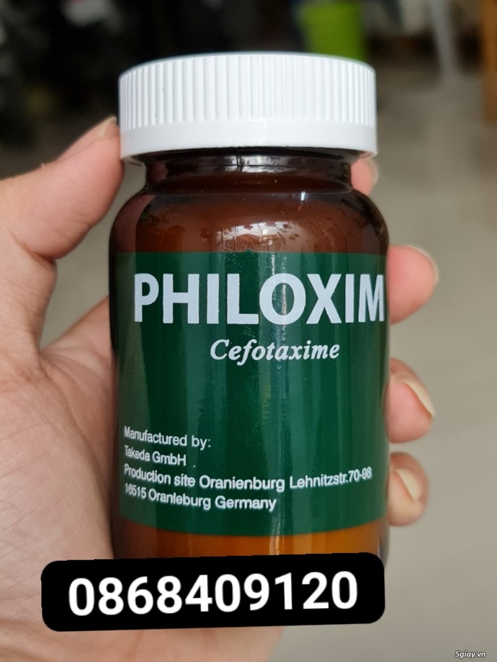 PHILOXIM || CEFO ĐỨC chai 100g đặc trị các bệnh về gan tụy do vi khuẩn - 3