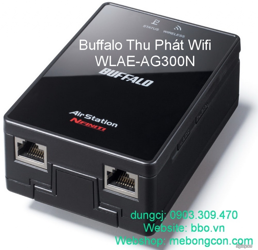 Wifi Router Buffalo, Modem Wifi ADSL 2+ Modem 3G, USB thu Wifi. Toàn hàng BUFFALO - 20