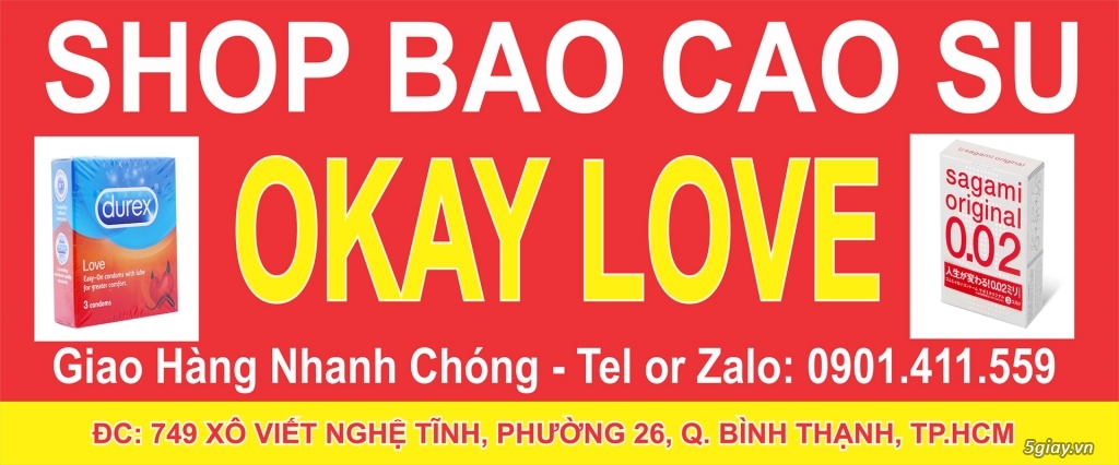 Shop Bao Cao Su Okay Love - Q. Bình Thạnh, Hcm - 1
