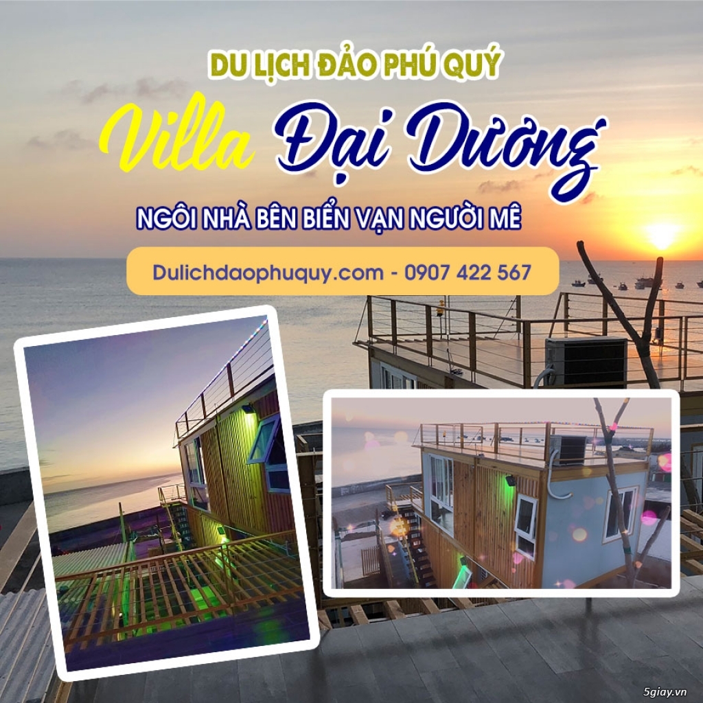 Du lịch biển Phú Quý  - Villa Đại Dương