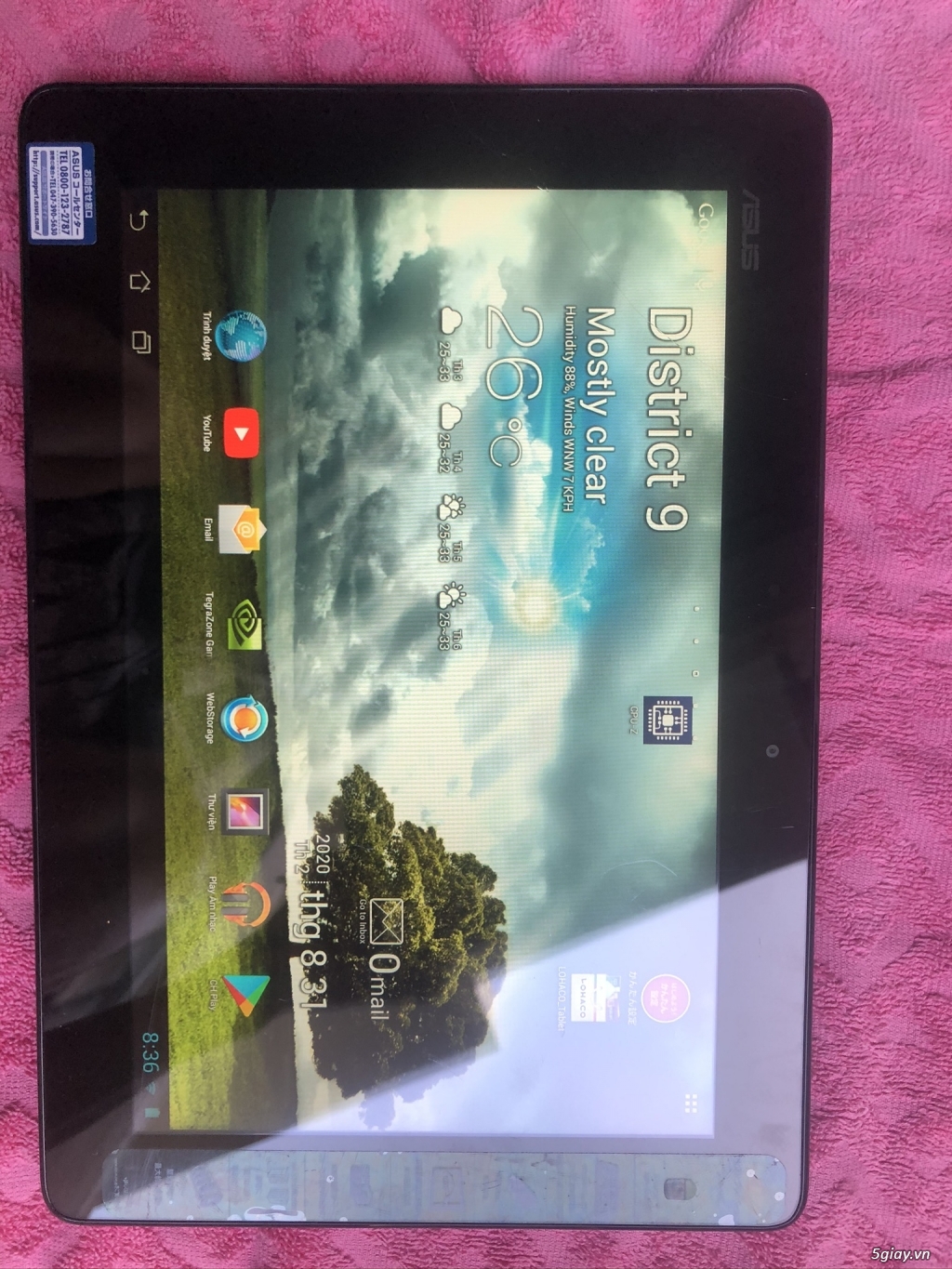 Máy tình bảng nhật - 3