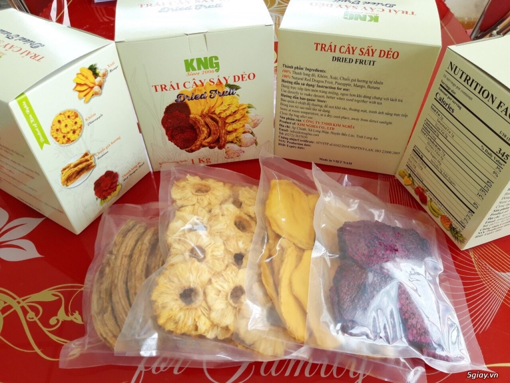 Thơm sấy dẻo Kim Nghĩa