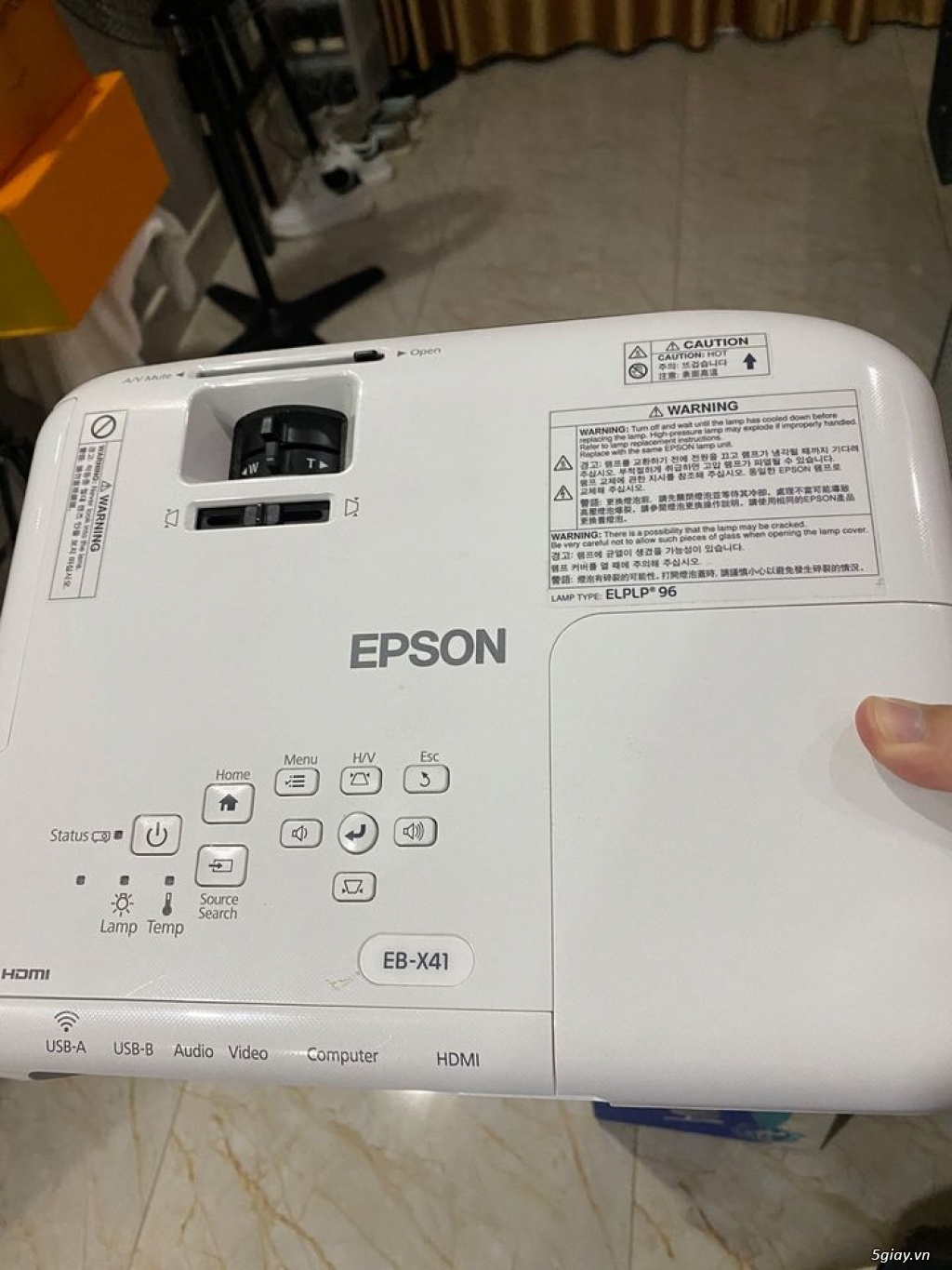 Cần thanh lý máy chiếu Epson EB X41 + Pointer như hình - 3