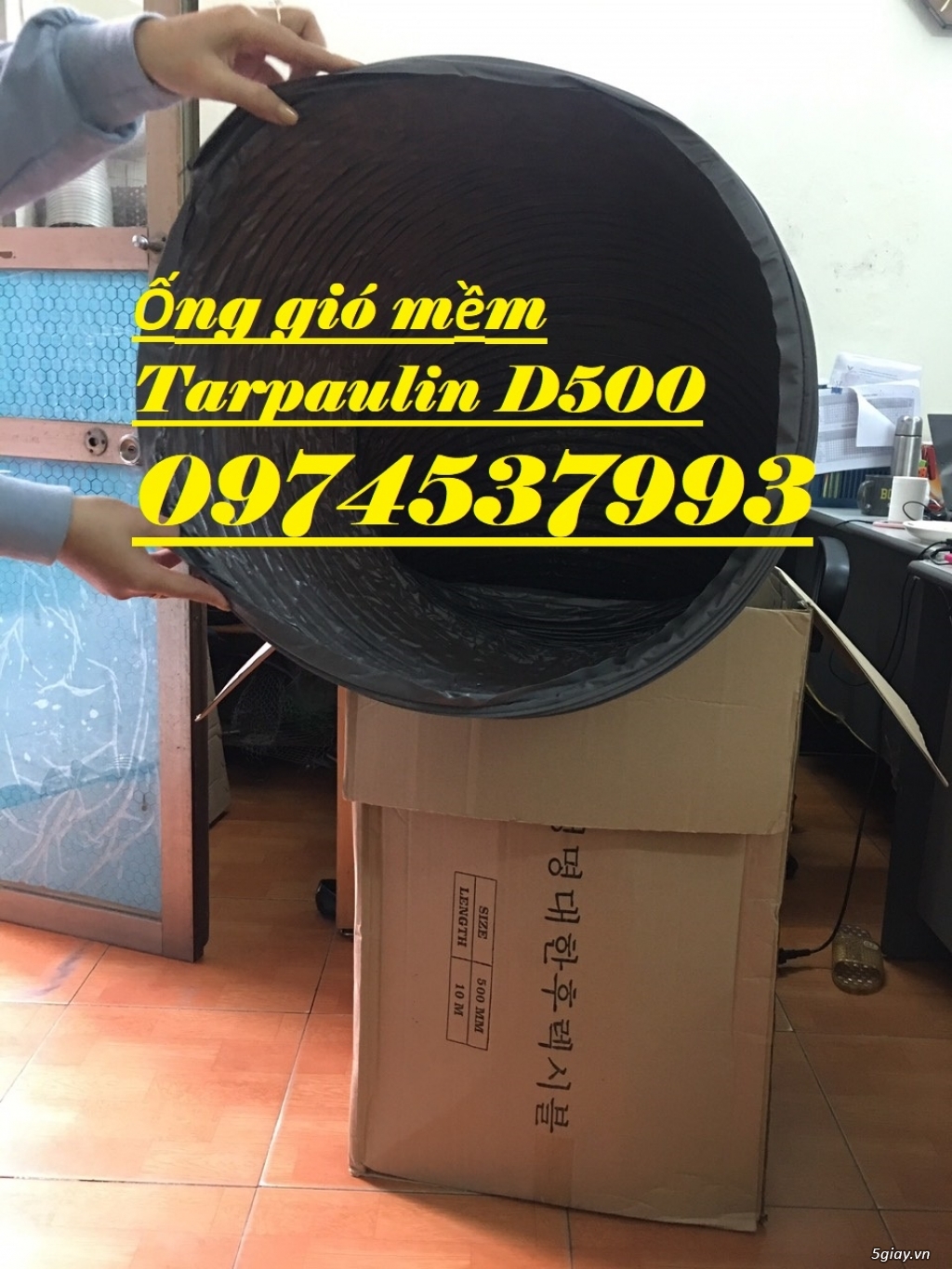 Xả hàng giá rẻ ống gió mềm vải-ống gió mềm Hàn Quốc D200-D250-D300 - 2