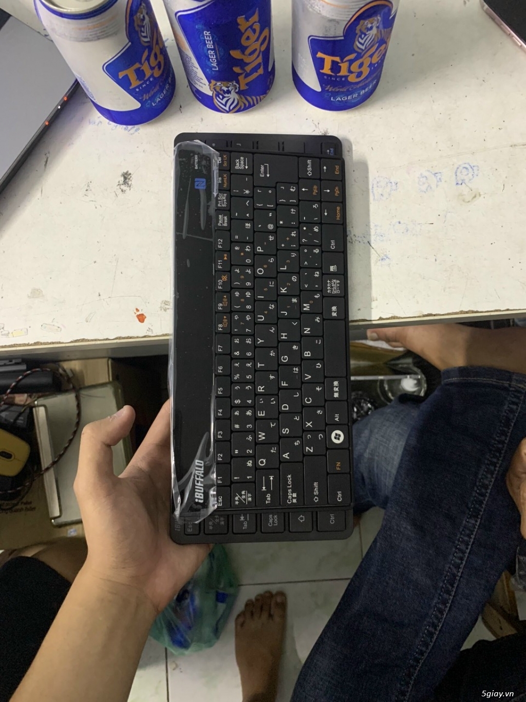 Keyboard bluetooth chuẩn Japan like new full box  - kết nối mọi thiết - 3