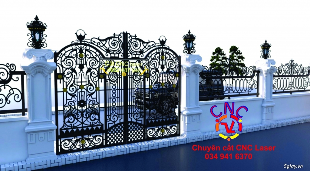 Bộ cửa cổng hàng rào 2020 - 3