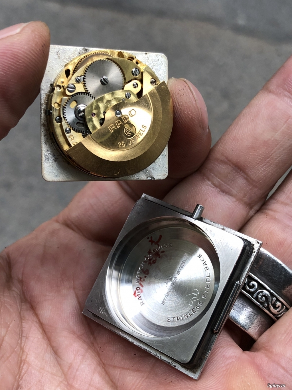 Đồng hồ Rado Manhattan trắng - 3