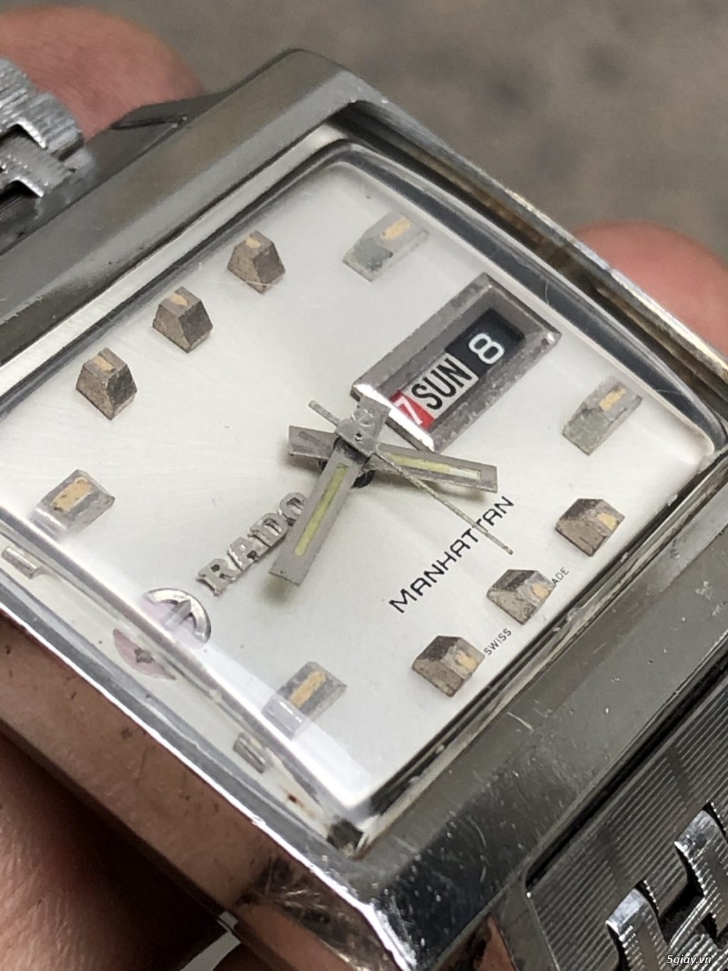 Đồng hồ Rado Manhattan trắng - 13