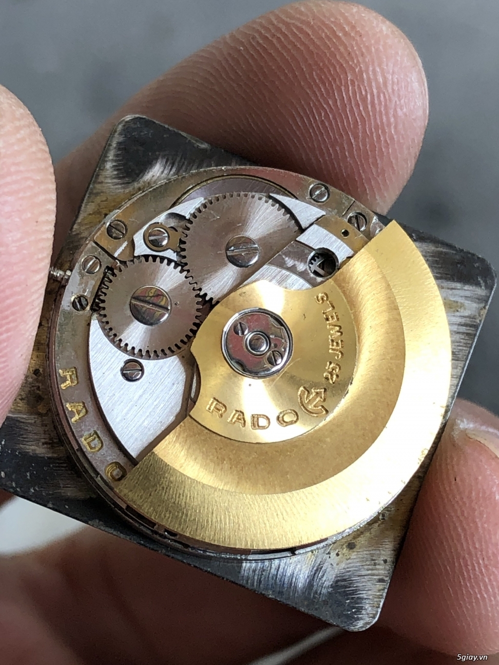 Đồng hồ Rado Manhattan đen - 2