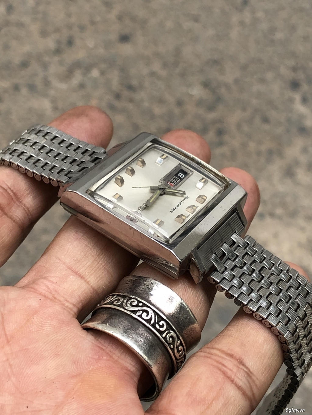 Đồng hồ Rado Manhattan trắng - 9