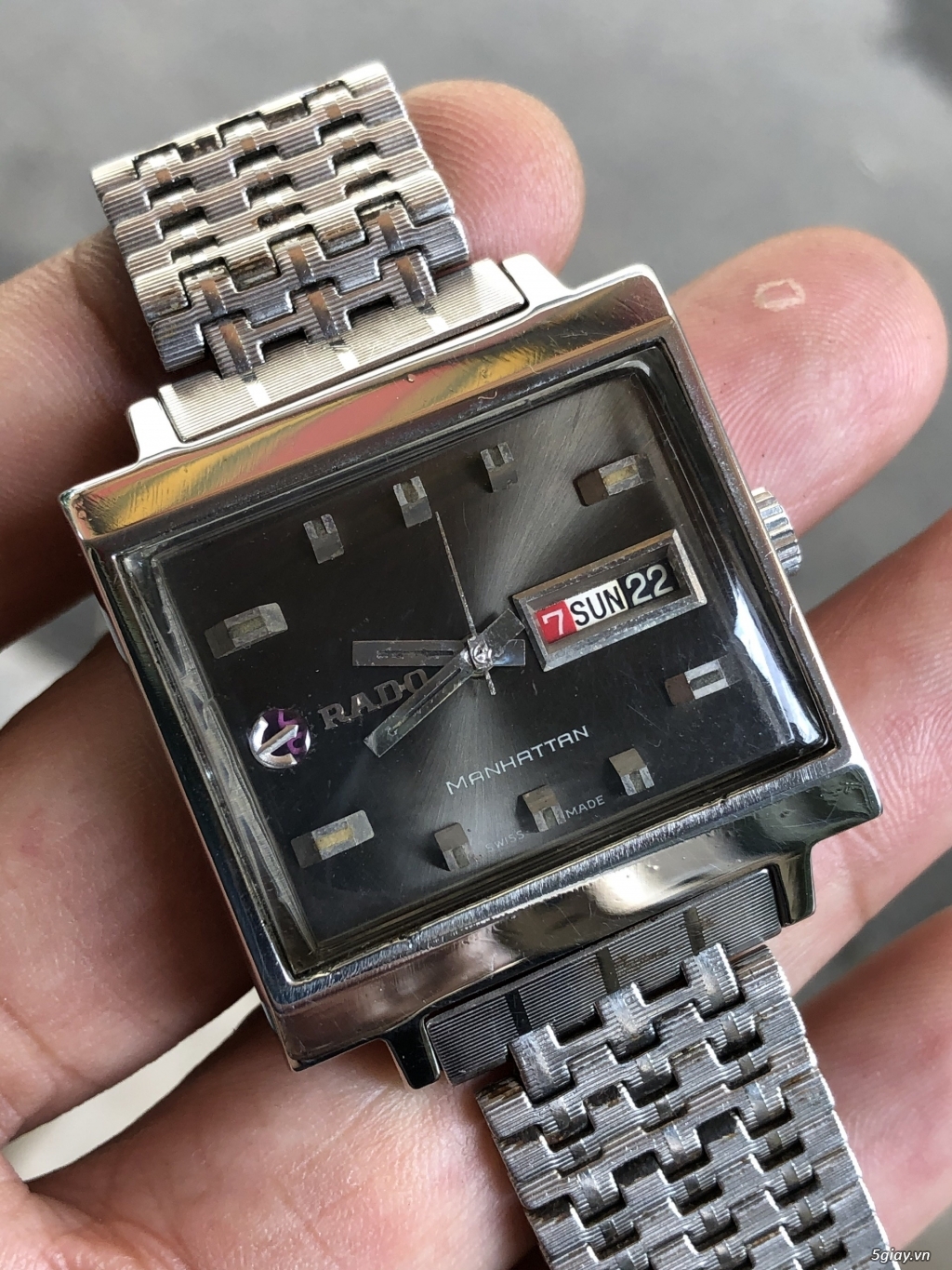 Đồng hồ Rado Manhattan đen - 11