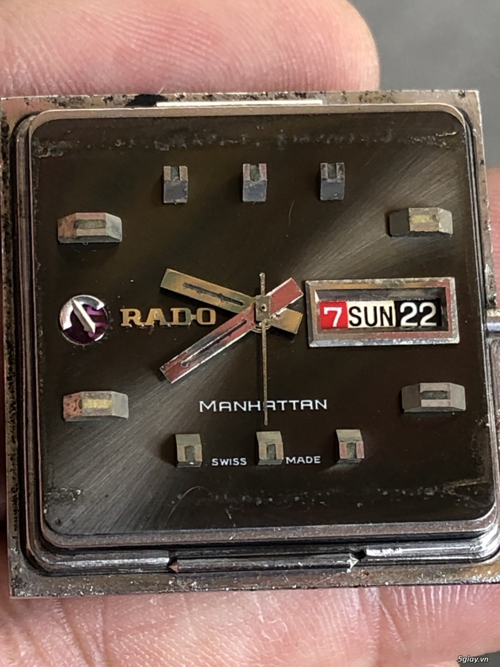 Đồng hồ Rado Manhattan đen - 10
