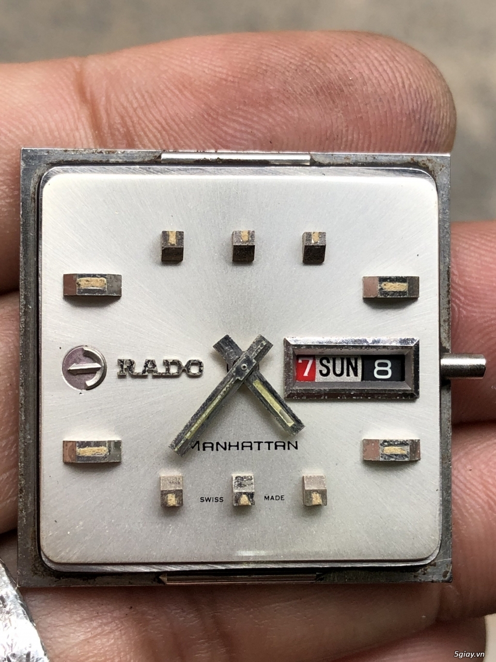 Đồng hồ Rado Manhattan trắng