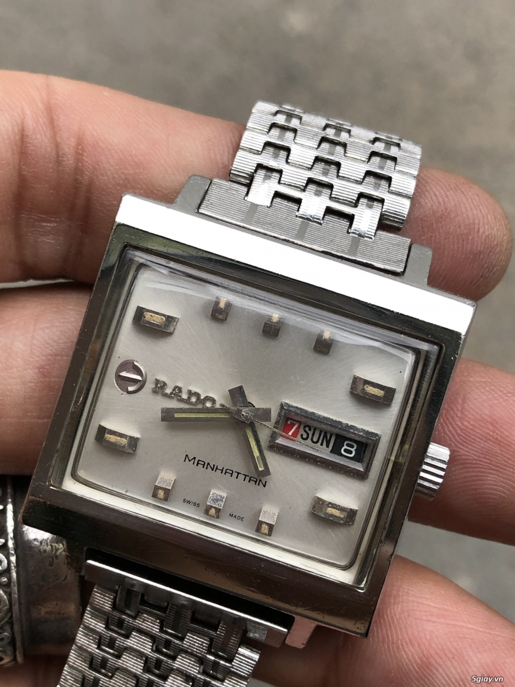 Đồng hồ Rado Manhattan trắng - 5