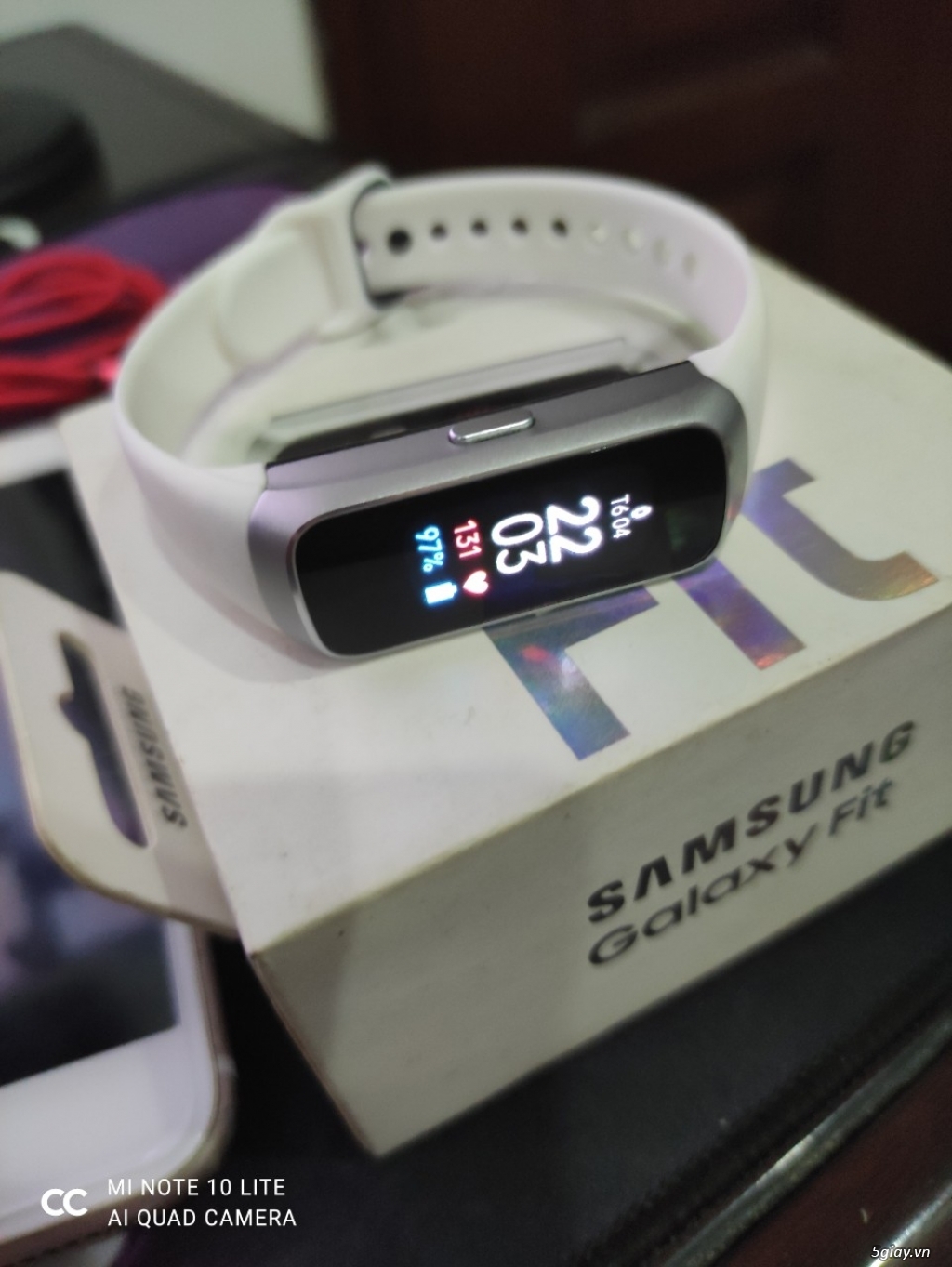 Huawei Watch GT 46mm Bản Classic dây thép fullbox- Samsung Fit trắng - 8