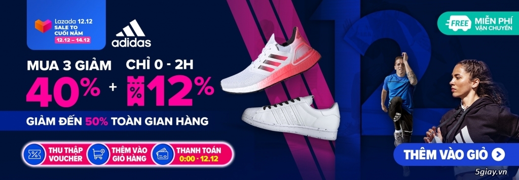 Adidas Việt Nam x Lazada - Siêu Sale Chính Hãng