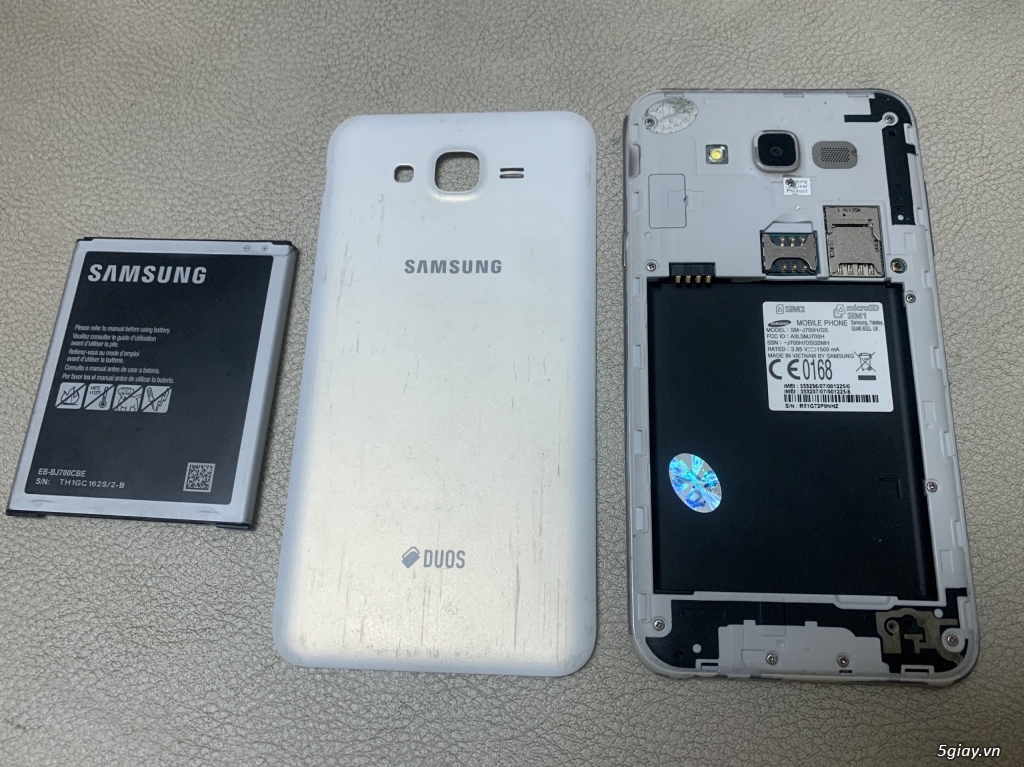 Samsung j7 ko lên nguồn