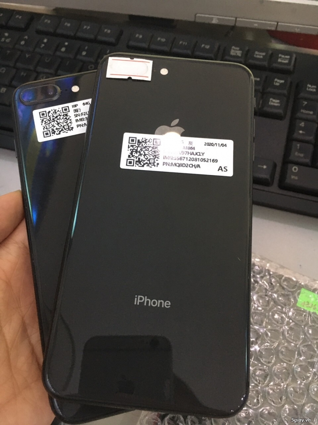 iPhone 8 plus 64G zin all . Vỏ đẹp kính đẹp - 4