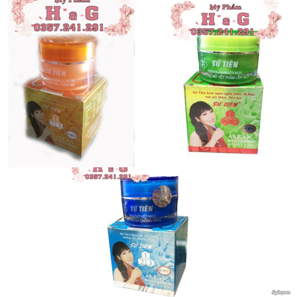 Kem Sứ Tiên đủ dòng - 3