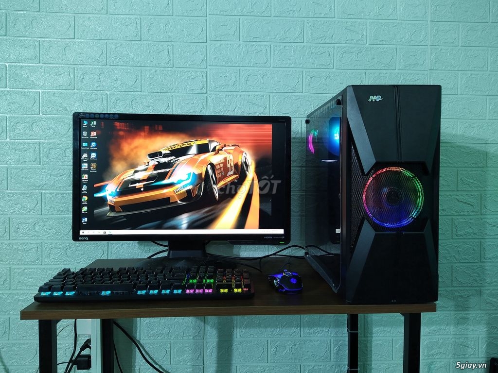 PC Khủng 6 nhân 12 luồng RAM 16Gb LCD 24 Game Max