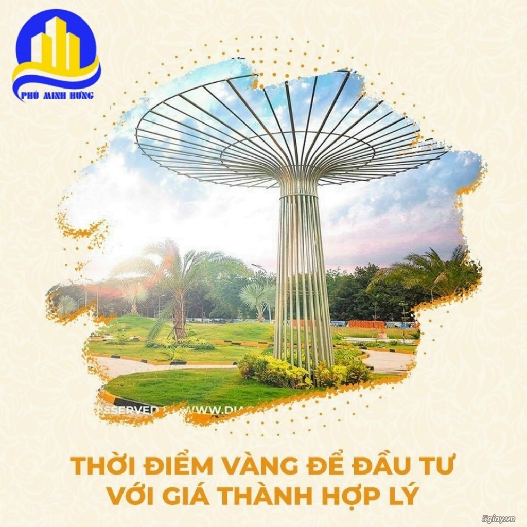 Bán đất Bến Cát khu đất vàng, mặt tiền