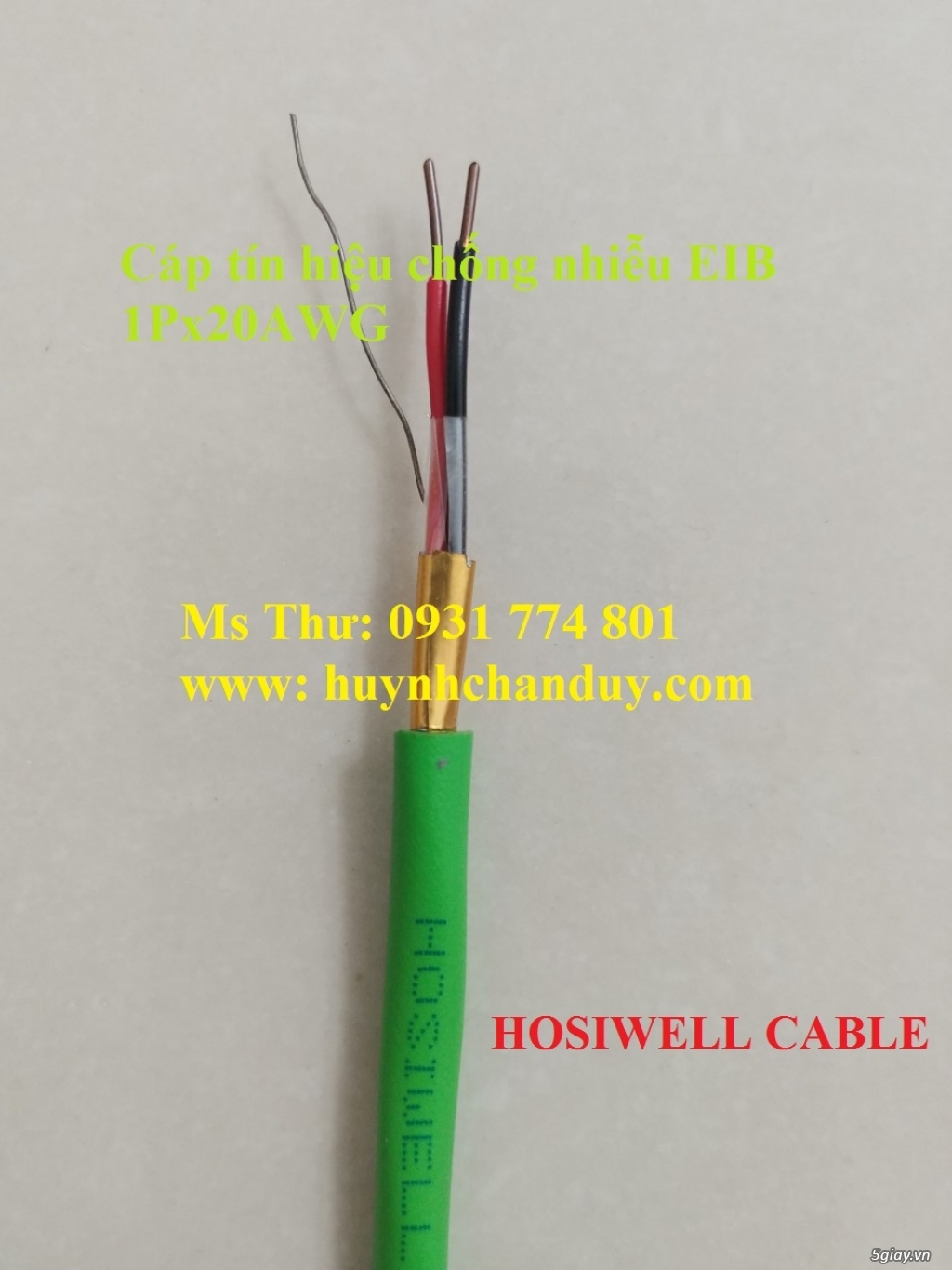 Cáp tín hiệu chống nhiễu EIB BUS 1Px20AWG