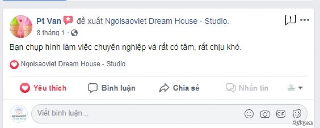 Review dịch vụ chụp ảnh thôi nôi cho bé của studio Ngoisaoviet - 4